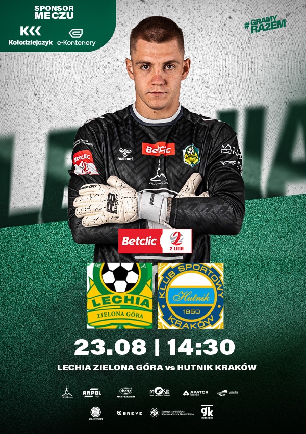 Bilety KS Lechia Zielona Góra vs KS Hutnik Kraków