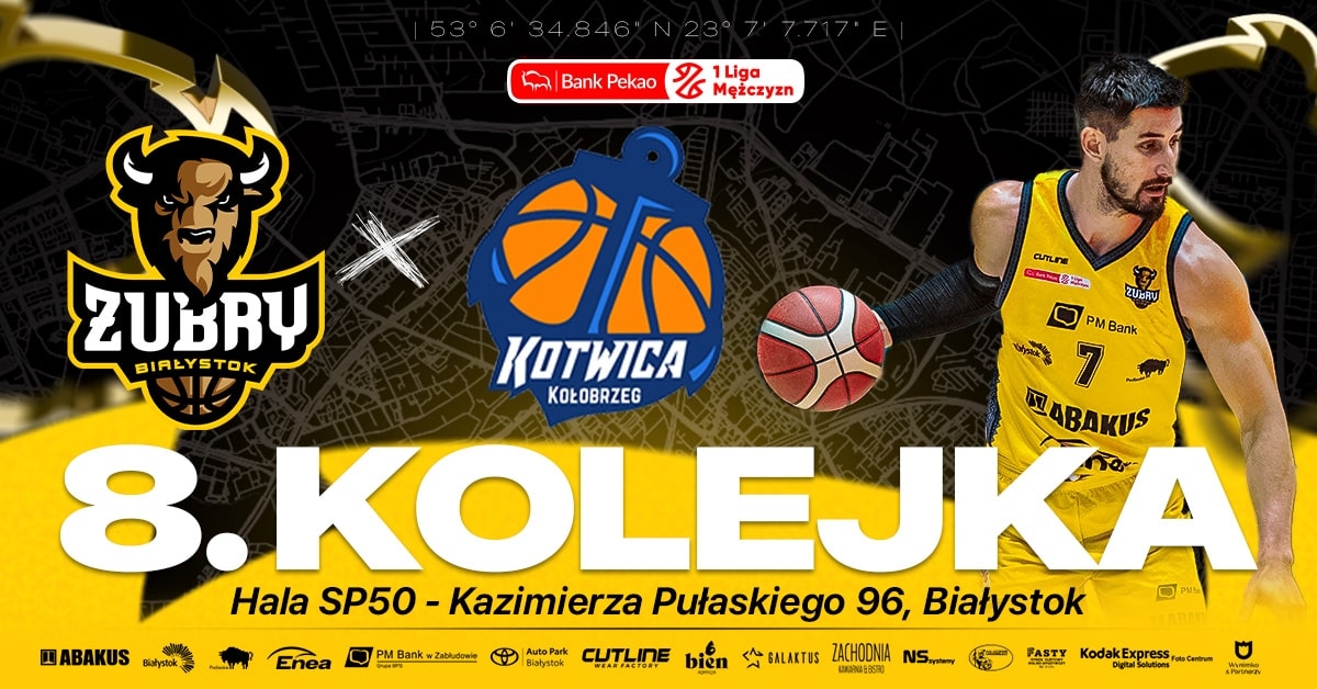 Żubry Abakus Okna Białystok vs Kotwica Port Morski Kołobrzeg