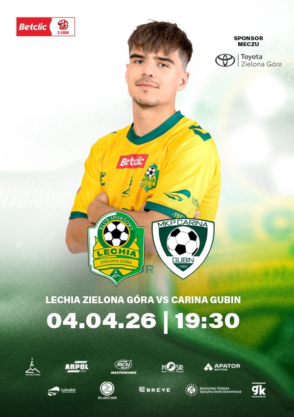 Bilety KS Lechia Zielona Góra vs MKP Carina Gubin